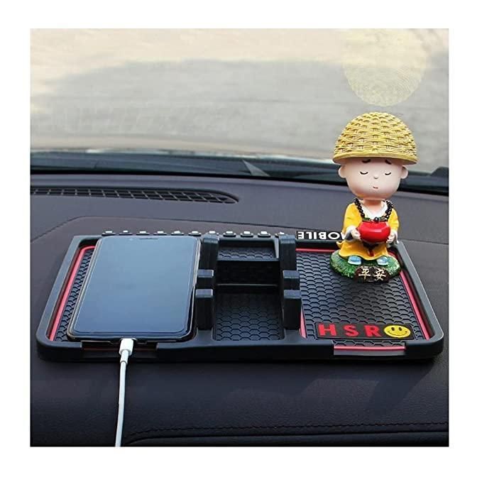 Multifunction Phone GPS Holder Anti-Slip Silicone Pad and Car Mobile Holder