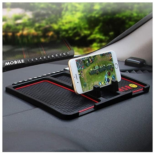 Multifunction Phone GPS Holder Anti-Slip Silicone Pad and Car Mobile Holder