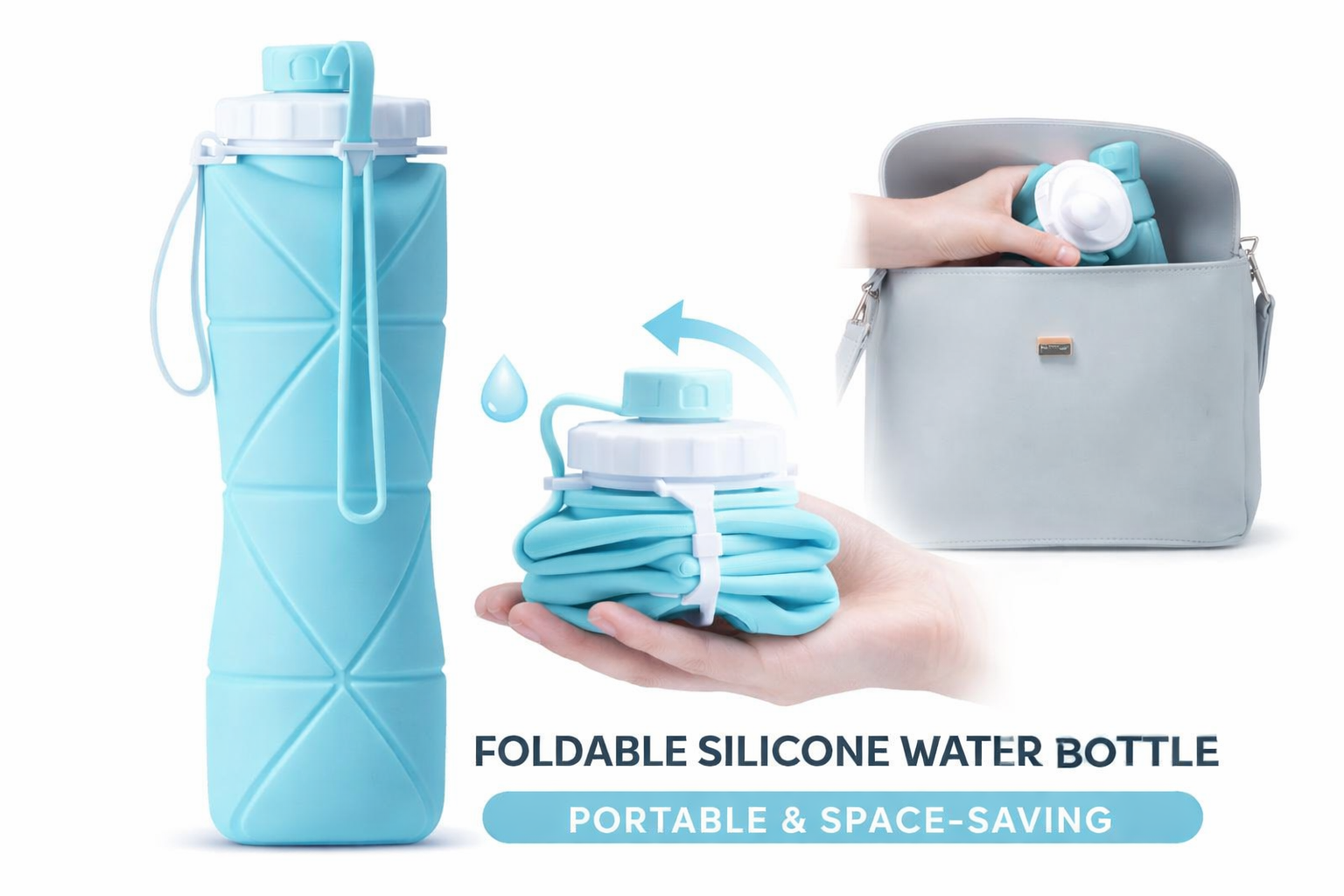 FlexSip™ Foldable Water Bottle