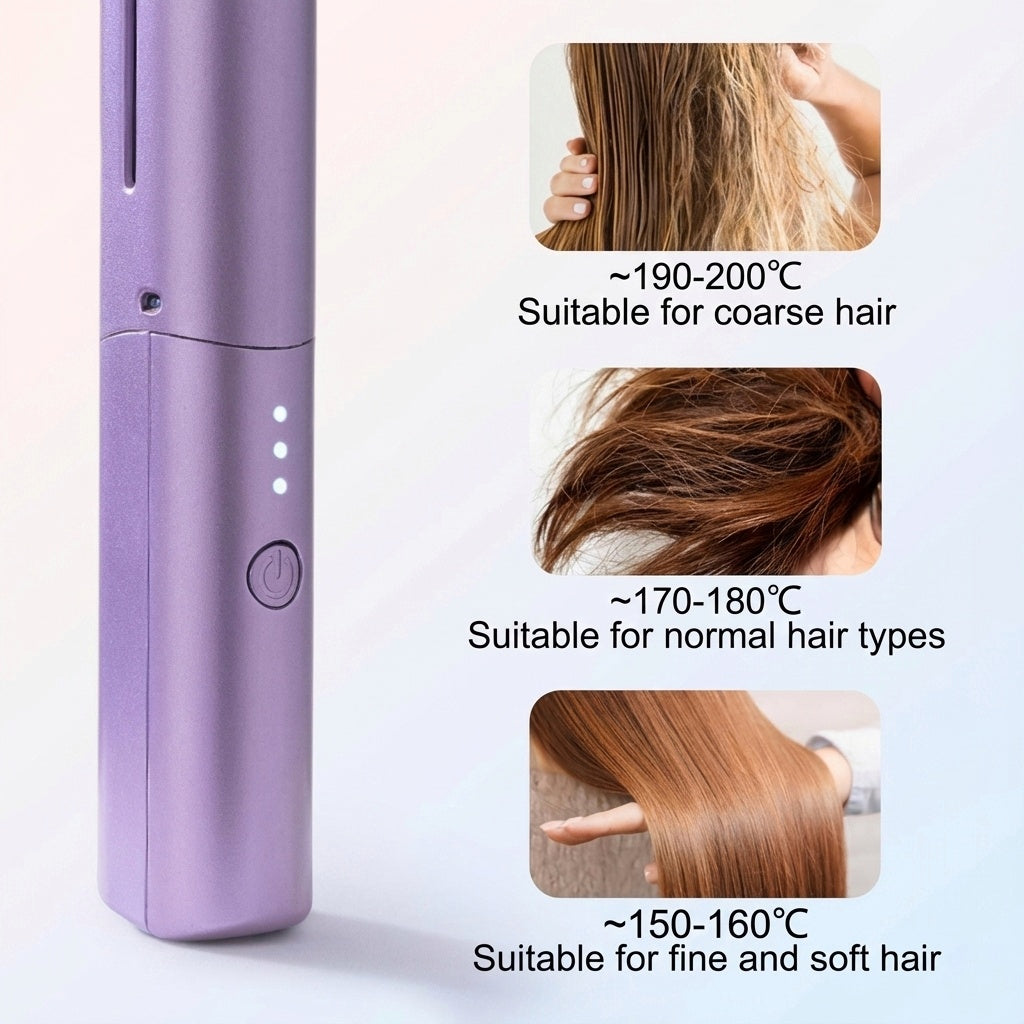 Meneflix™ Portable Hair Straightener Hot Comb