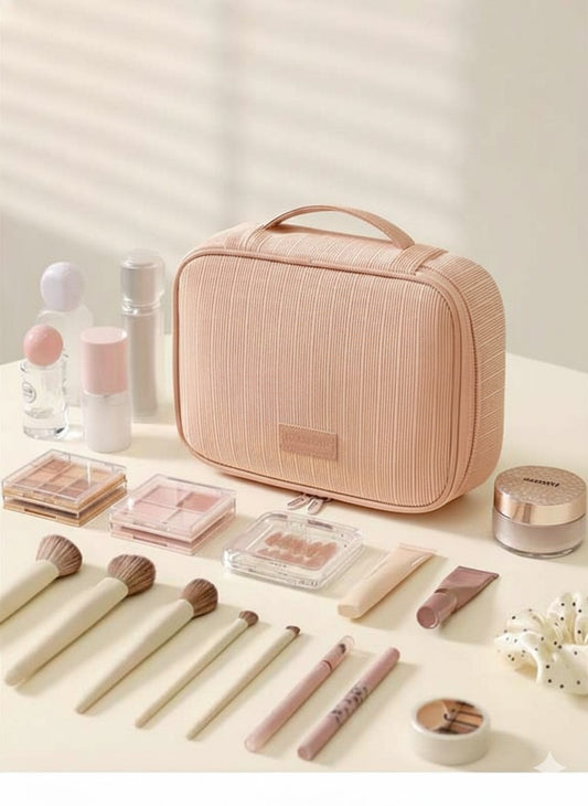 Lightweight Large Capacity Travel Cosmetic Makeup Bag for Women