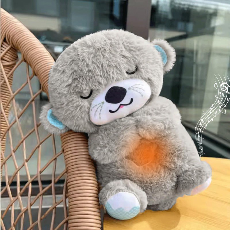 Breathing Teddy Bear with Music, Sound, Light and and Breathing Motion
