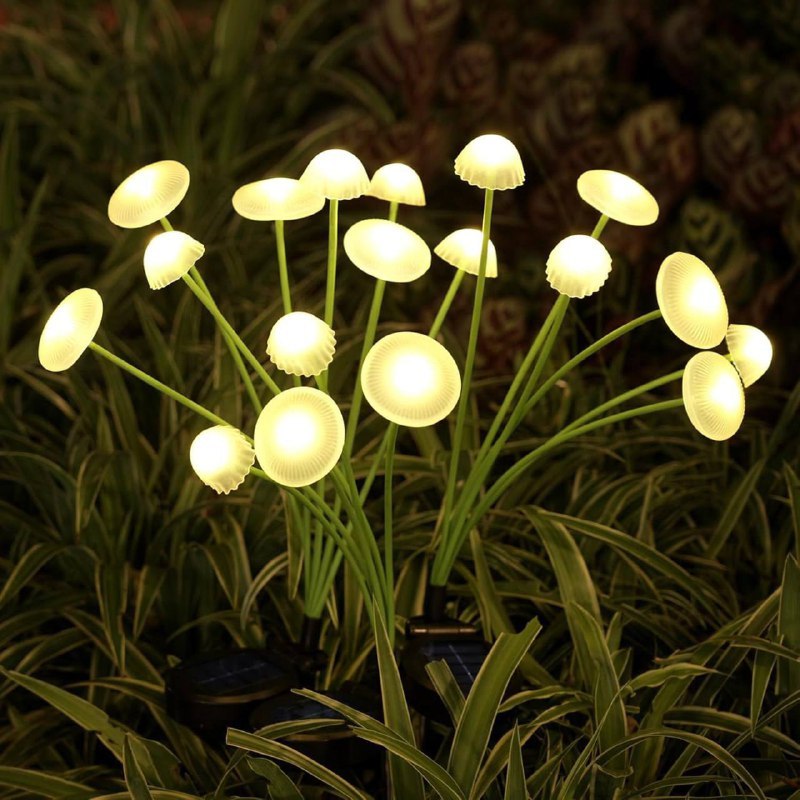 Solar Mushroom Lights | 8 LED Solar Mushroom Lights