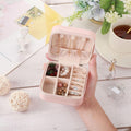 Mini Jewellery Box | Mini PU Travel Jewelry Storage Box